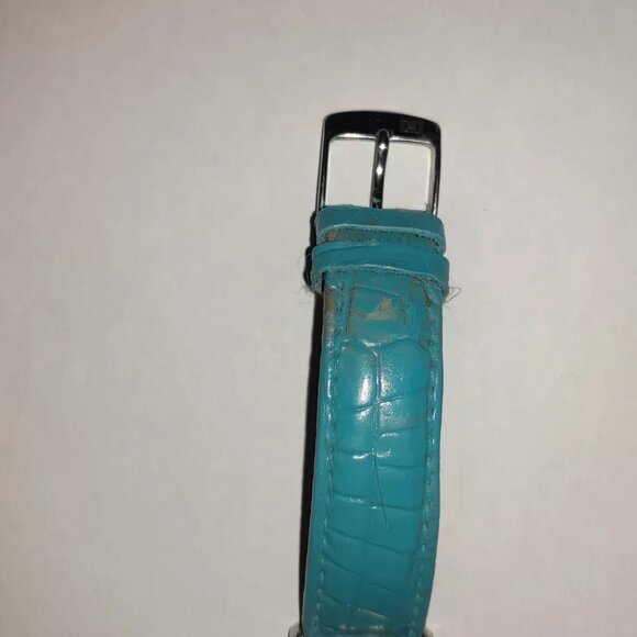 HAMILTON-Ardmore H114110-Analog Wristwatch-Rare Silver Blue Dial/Blue Strap-EX - Picture 7 of 11